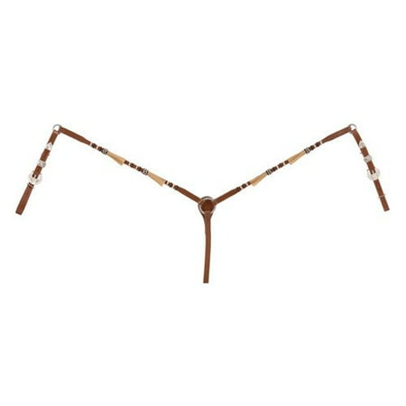 Royal King Rawhide Braided Breast Collar