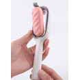 thumbnail image 1 of Cepillo autolimpiante Rose (6 mm) para gatos y perros - Cepillo autolimpiante para mascotas - Cepillo para masajear y eliminar el pelo suelto, 1 of 5