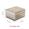 thumbnail image 2 of Boîte de Rangement pour Ufs à 32 Compartiments, Double Couche Empilable, Organisateur d'Ufs Transparent avec Évents, 2 of 9