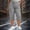 Gray, variant on Women's Plus Size Cargo Capri Pants Multi-Pocket Casual Cropped Trousers Straight Leg Hiking Capris Black 3XL