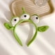 thumbnail image 4 of Diadema extraterrestre de tres ojos, diadema elástica de felpa con forma de globo ocular, diadema extraterrestre monstruo, accesorios para fiesta, lavado de cara, ducha, belleza, 4 of 4