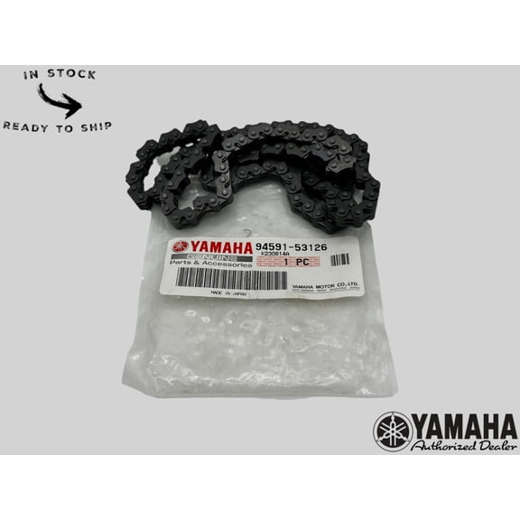Yamaha Genuine OEM Authentic Chain 94591-53126-00