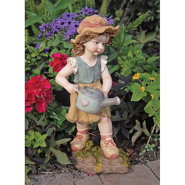 Design Toscano Farmer Fanny Garden Statue