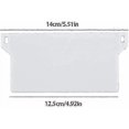 thumbnail image 2 of White vertical blind slats 127mm - 10 pack replacement for blind weights, 2 of 5
