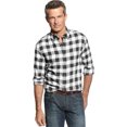 thumbnail image 1 of Camisa con Botones John Ashford a cuadros de búfalo para hombre blanca extragrande, 1 of 1
