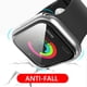 thumbnail image 4 of Estuche de cubierta completa de vidrio templado con pulsera inteligente para Apple Watch 1/2/3 42 mm, 4 of 9