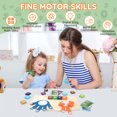 thumbnail image 2 of UUGEE Montessori Learning Math Toys for 2 3 4 Years Old Boys, Preschool Educational  Manipulatives Number Counting Blocks for Kids, Christmas Birthday Gifts Toys for Toddlers 18 Months Girls, 2 of 7