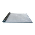 thumbnail image 2 of Ahgly Company Indoor Square Solid Blue Modern Area Rugs, 5' Square, 2 of 4