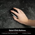 thumbnail image 5 of Macally Wireless Bluetooth Mouse for Laptop - Quiet and Comfortable Wireless Bluetooth Mouse for MacBook Pro/Air, Mac, Apple iPad, Microsoft Surface, Tablet - Quiet Computer Wireless Mouse Bluetooth, 5 of 6