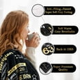 thumbnail image 5 of Happy 60th Birthday Gifts for Men Women Blanket 1963 60th Birthday Anniversary wedding Decorations Turning 60 Year Old Bday Gift Idea for Husband Wife Dad Mom Back in 1963 Throw Blanket 60Lx50W Inch, 5 of 6