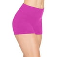 thumbnail image 5 of ELFINDEA Yoga Pants Shapewear Women Banded Shorts Boyshorts Boardshorts Swimsuits Sporty Short Plus Size Body Suits for Womens Pink M, 5 of 7