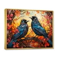 thumbnail image 2 of Designart "Sovereigns of the Crow" Animals Floater Framed Canvas Art Print, 2 of 7