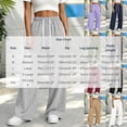 thumbnail image 4 of LIaqionyy Sweatpants for Womens Lounge Baggy Fashion Comfy Joggers Workout Pant Fall Winter Trousers with Pockets, 4 of 8