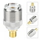 thumbnail image 1 of Conector Coaxial, 1PCS Adaptador De Conector De Antena Coaxial Adaptador Coaxial De Cable Coaxial Plano Con Impedancia De 50 Ohmios 1000 Veces Esperanza De Vida Para GP328, 1 of 7