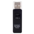 thumbnail image 2 of Lector de Tarjetas de Memoria USB 3.0 Btafrte negro, 2 of 9