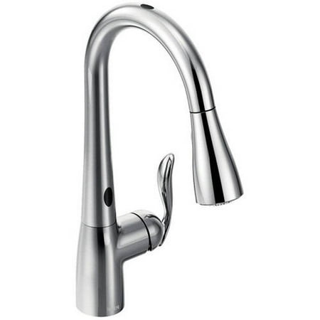 Moen 7594ESRS Arbor Single Handle Kitchen Faucet with Pullout Spray, Available in Various (Best Moen Kitchen Faucet)