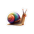 thumbnail image 3 of cartoon Snail Stickers, Waterproof Snail Sticker for Water Bottle Laptop Phone Cases Planner Skateboard Luggage Helmet Party Favor Decor, Ideal for Adults Teens Teacher Rewards, 3 of 9