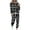Black, variant on Zkozptok Lounge Sets For Women Loose Long Sleeve Round Neck Pullover and Drawstring Sweatpants Set Womens Sweats