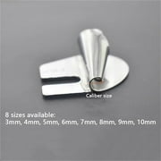 Universal Sewing Rolled Hemmer Foot Set Clearance - [3-10mm] - Wide Rolled Hem Pressure Foot, Sewing Machine Presser Foot Hemmer Foot, Home Industrial Curved Scroll Hemmer Foot