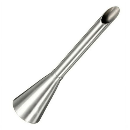 Cream Icing Long Puff Cake Pastry Tools Nozzle Tip Stainless Steel Decorating