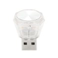 thumbnail image 1 of 10Pcs Mini USB LED Light 5V Plug In Car LED Interior Lighting Kit Universal for Car Home Office White Light, 1 of 14
