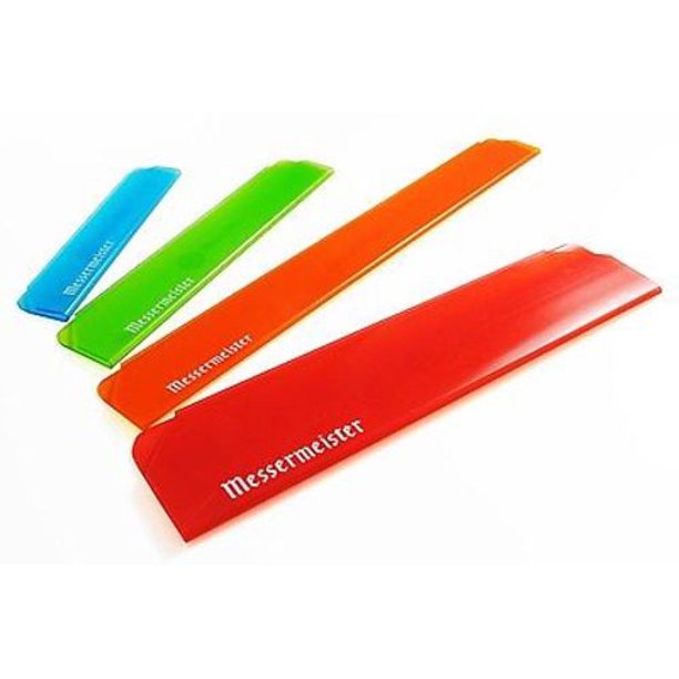 Messermeister 4pc Translucent MultiColor Knife Blade / Edge Guard Set