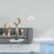 thumbnail image 2 of Elegante conjunto de esculturas de renos y elefantes. Figuras únicas de animales para decorar el hogar, la oficina, la sala de estar, la entrada o la, 2 of 8