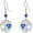 09-September, variant on Tree of Life Sapphire Birthstone Earrings 925 Sterling Silver Tree of Life Dangle Drop Earrings with September Birthstone Good Luck Jewelry Gifts for Women Mom Her