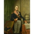 thumbnail image 2 of Cornelis Van Cuylenburgh II 19x24 Black Ornate Framed Double Matted Museum Art Print Titled: Jonkheer Theodorus Frederik Van Capellen (1762-1824), Vice Admiral (1817), 2 of 5