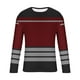 thumbnail image 4 of Blusas y camisas de manga larga y cuello redondo, moda casual para hombre, moda, estampado, deportivas, manga larga, cuello redondo, blusas, camisas, blusa para hombre, poliéster, 4 of 5