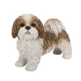 thumbnail image 3 of Figura de regalo Hi-Line Shih Tzu de pie, color marrón y blanco, 3 of 8