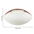 thumbnail image 5 of Personalized Size 9 Football High School Junior Football Engraved Your Text Unique Gift for Coach Dad Son Football Fan Groomsmen Birthday Wedding Christmas, 5 of 8