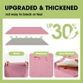 thumbnail image 3 of Premium Disposable Table Cloth,10 Pack, 54 x 108 Inch Table Cloths for Parties,&nbsp;Rectangle Plastic Table Cover - Pink, 3 of 5