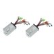 thumbnail image 1 of 2X Controlador Sin Escobillas de Bicicleta Eléctrica de 36 V 48 V 350 W Modo Dual de 6 Tubos para Bicicleta Eléctrica Velocidad de Scooter Parte Inteligente de Motor Dual, 1 of 5