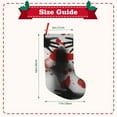 thumbnail image 3 of Lsque Shadows Behind Pattern 18 Inch Christmas Stockings, Festive Holiday Stocking for Christmas Decorations Holiday Decor, 3 of 8