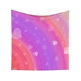 thumbnail image 6 of YFYANG Rainbow Romantic Love Tapestry, Bedroom Dormitory Living Room Decoration Tapestrys Wall Hanging , 59 x 59 in, 6 of 9