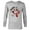 Athletic Heather, variant on Disney Minnie Mouse Sports Soccer Kickin’ It 100% Football - Long Sleeve T-Shirt for Men - Customized-White