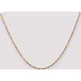thumbnail image 2 of 14K Yellow Gold 1.8mm Extra-Light D/C Rope Chain (18 X 1.8) Made In Peru exl014-18, 2 of 5