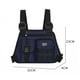 thumbnail image 3 of Bolsas Chaleco Informales Ygjytge para Hombres Pecho Segura Oxford para Viajes Senderismo Azul Oscuro, 3 of 8