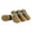 Light Brown, variant on GASTROPOD 4Pcs Dog Shoes Soft Rubber Sole Anti-Slip TPR Sole Dog Boots Breathable Mesh Dog Socks 2.8x3.5cm,Black
