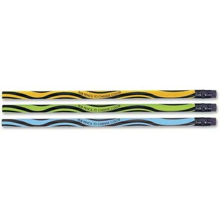 Moon Products, MPD52039B, Thermo-swirl Woodcase Pencils, 12 / Dozen