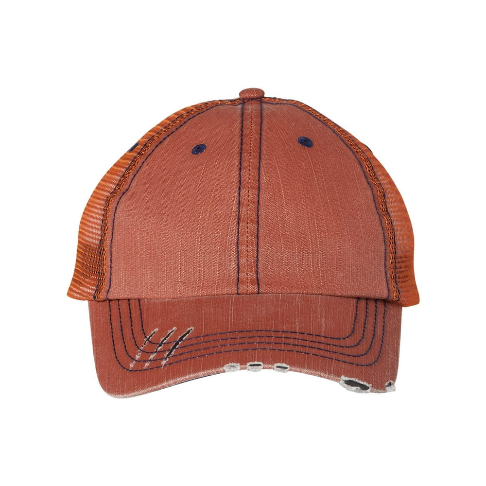 Mega Cap Mega Cap New IWPF Herringbone Trucker Cap
