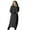 Black, variant on Lindreshi Sweaters for Women Trendy Women Fashion Casual Warm Hoodie Solid Coat Long Outerwear Sweater Knit Cardigan