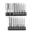 thumbnail image 1 of 20 Piece Magnetic Hex Bit Set, 1/4 Inch, Quick Release, Hex Shank, S2 Tool Steel, 1 of 4