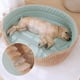 thumbnail image 5 of HOOPET Double Sided Available All seasons Big Size Extra Large Dog Bed House Sofa Kennel Soft Fleece Pet Dog Cat Warm Bed S-XL ShopWise Round, 5 of 11