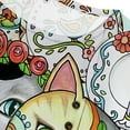 thumbnail image 3 of CLOOCL Short Sleeve T Shirt Women Tops Art Cat Painting Printed Shirt Summer Blouse, 3 of 6