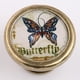 thumbnail image 5 of Juego de 2 Pomos para Muebles Zulema Diseño de Mariposa Vintage, 5 of 8