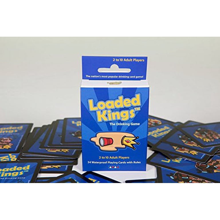 Loaded Kings - Il Gioco Di Carte Da Bere, Carte Impermeabili Per 2-10 Giocatori - Foto 2