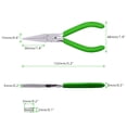 thumbnail image 6 of SPEEDWOX Flat Nose Pliers 5 Inches Mini Duck Bill Pliers Fine Micro Chain Nose Pliers Precision Jewelry Making Hand Tools Beading Hobby Work Craft Supplies, 6 of 7