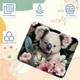 thumbnail image 3 of Koala Square 8.3x9.8 Inch Non-Slip Rubber Bottom Printed Desk Mat Gaming Mousepad Mouse Mat for Office and Gaming, 3 of 6